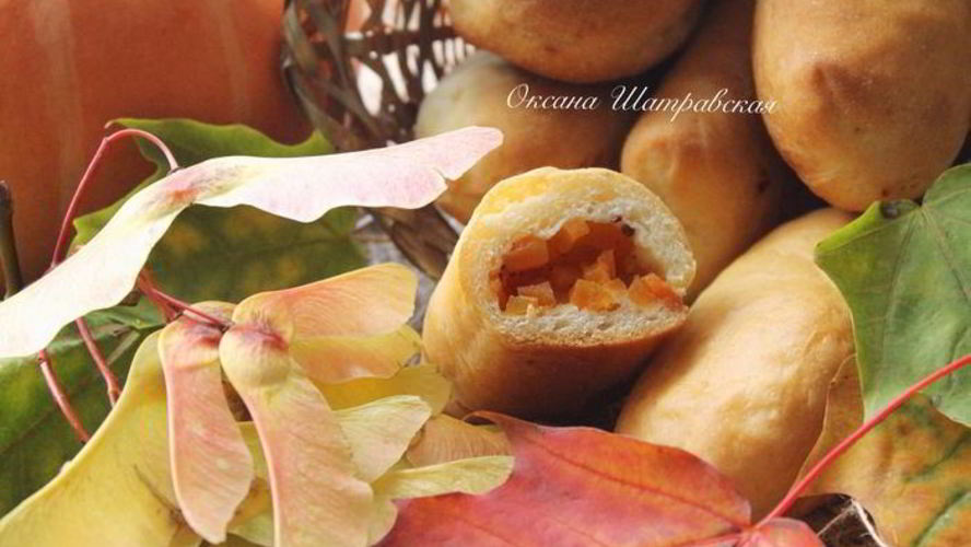 Рецепт пирожки с тыквой