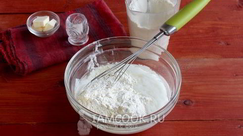 пирожки с яблоками на кефире