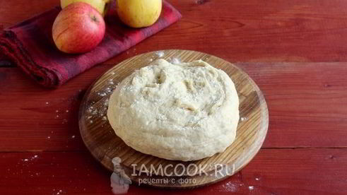 пирожки с яблоками на кефире