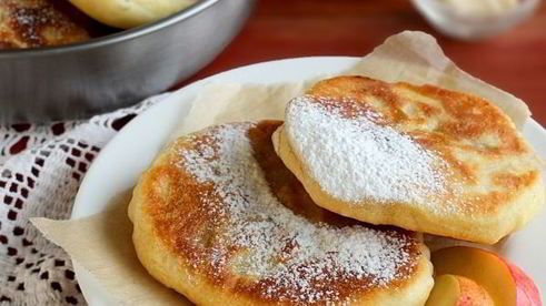 пирожки с яблоками на кефире