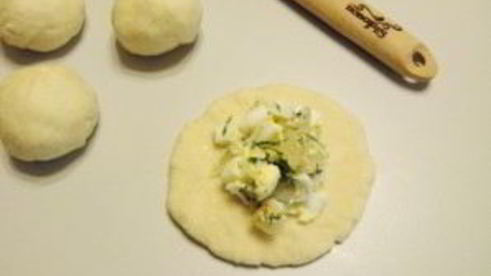 пирожки с яйцами на кефире