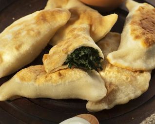 Пирожки с зеленью