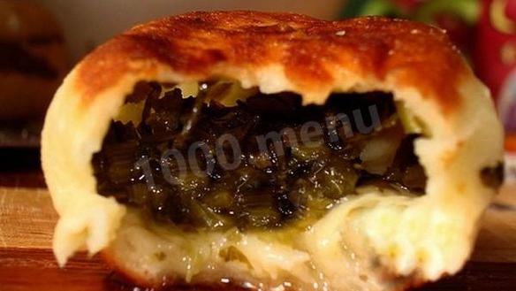 Рецепт Пирожки со щавелем и творогом сладкие