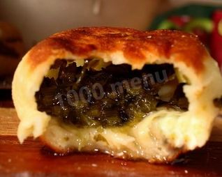 Пирожки со щавелем и творогом сладкие