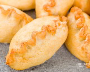 Пирожки в духовке с мясом