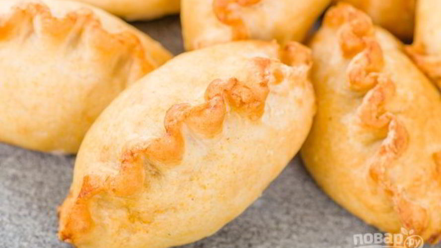 Рецепт пирожки в духовке с мясом