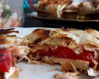 Пирожки в лаваше