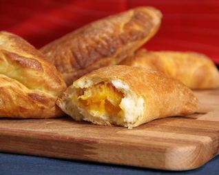 Плечинде — пирожки в духовке с тыквой