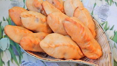 постные пирожки с повидлом