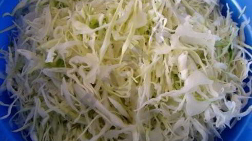 пянсе — пирожки на пару, капуста и мясо