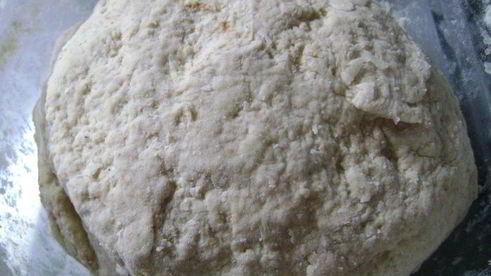 творожно-сырные пирожки со шпинатом