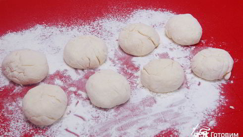 яблочные пирожки на творожном тесте