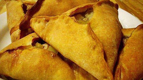 эчпочмак с мясом и картошкой