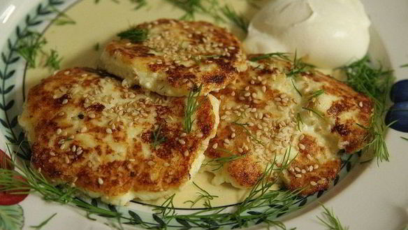 Рецепт Жареные пирожки из картофеля и творога