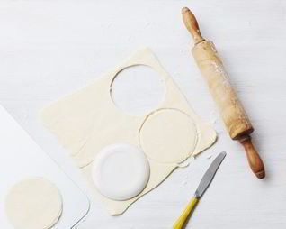 Жареные пирожки на кефире