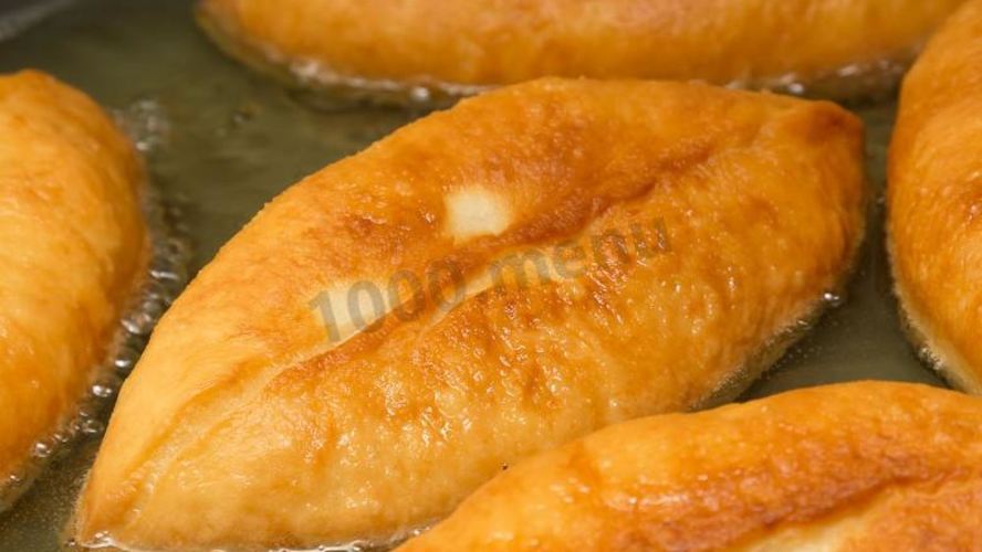 Рецепт жареные пирожки на воде