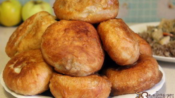 Рецепт Жареные пирожки с капустой
