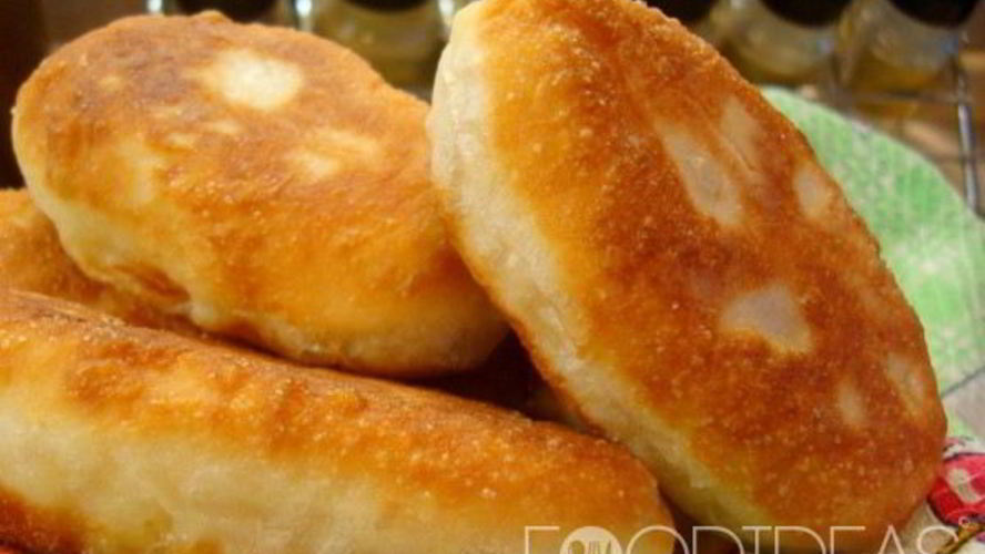 Рецепт жареные пирожки с мясом