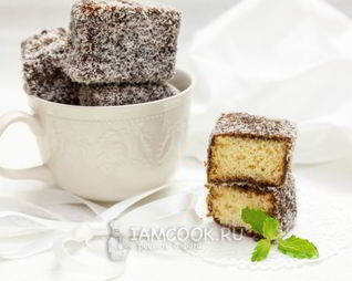 Австралийское пирожное Ламингтон