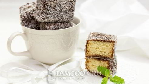 австралийское пирожное ламингтон