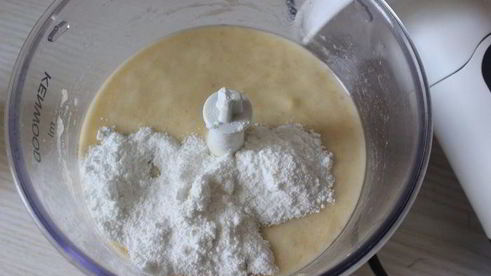 банановое пирожное