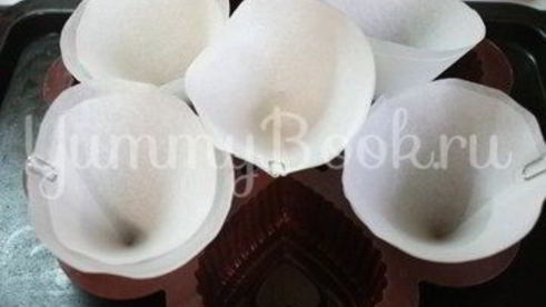 бисквитные пирожные елочки