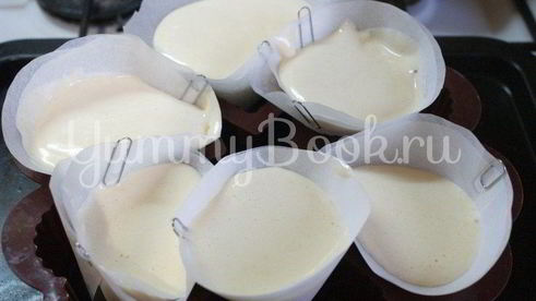 бисквитные пирожные елочки