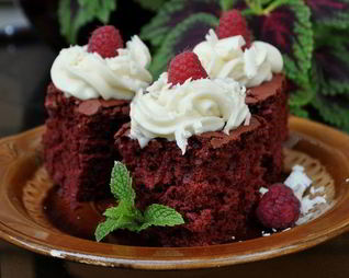 Брауни Красный бархат