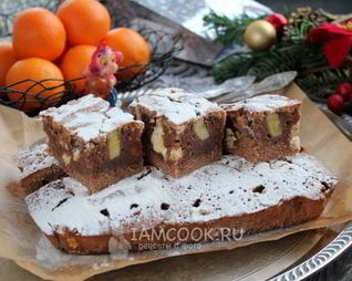 Брауни с бананом