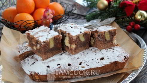 брауни с бананом