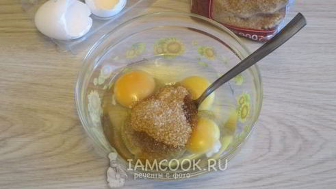 брауни с бананом