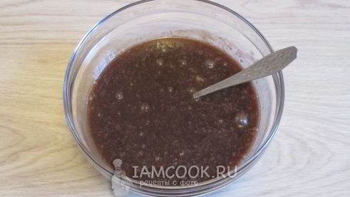 брауни с бананом