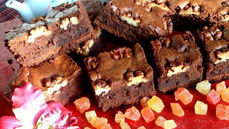 Рецепт брауни с грецкими орехами