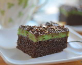 Брауни с мятным вкусом