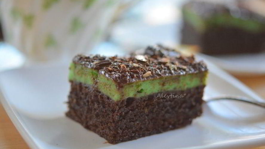 Рецепт брауни с мятным вкусом