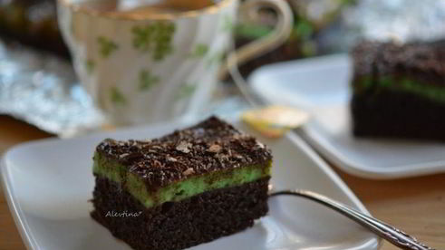 брауни с мятным вкусом
