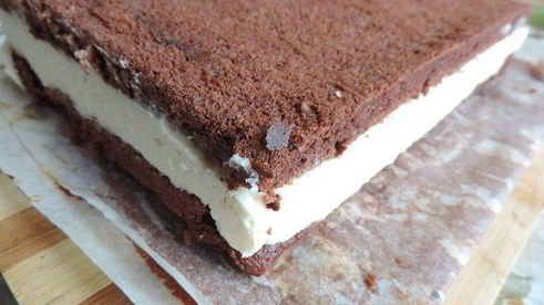 детское шоколадное пирожное киндер