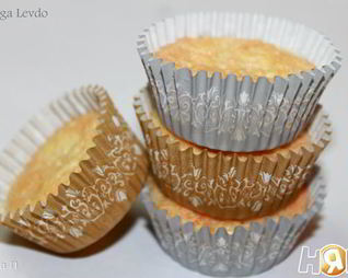 Кокосово-сырные пирожные