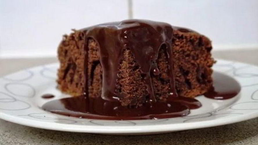 Рецепт необычное шоколадное пирожное