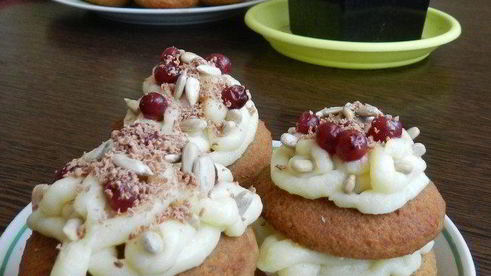 овсяные пирожные