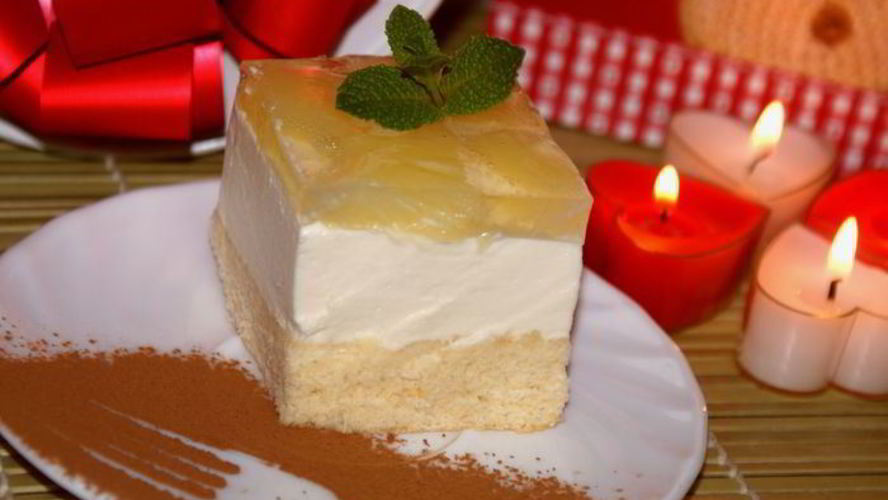 Рецепт пирожное ананасовый десерт