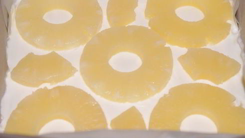 пирожное ананасовый десерт