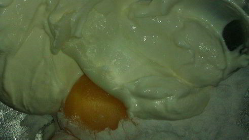 пирожное бисквитное фруктово-шоколадное