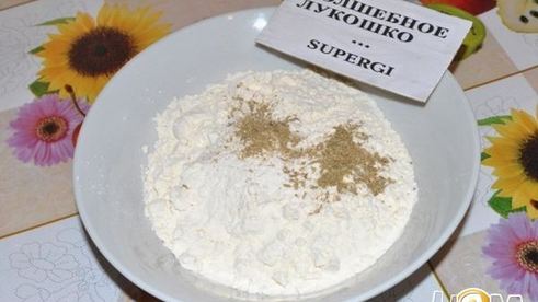 пирожное из корня сельдерея с творожным кремом