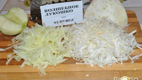 пирожное из корня сельдерея с творожным кремом