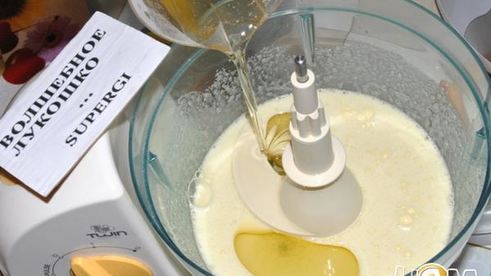 пирожное из корня сельдерея с творожным кремом