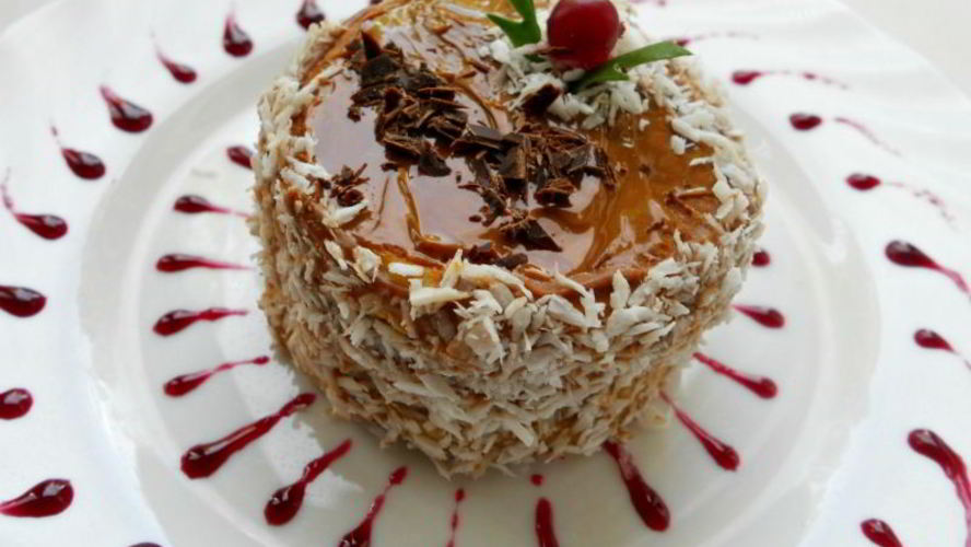 Рецепт пирожное из творожного теста на сковороде