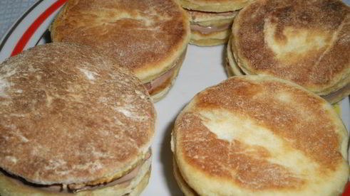 пирожное из творожного теста на сковороде