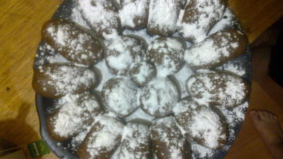 Рецепт Пирожное картошка из печенья