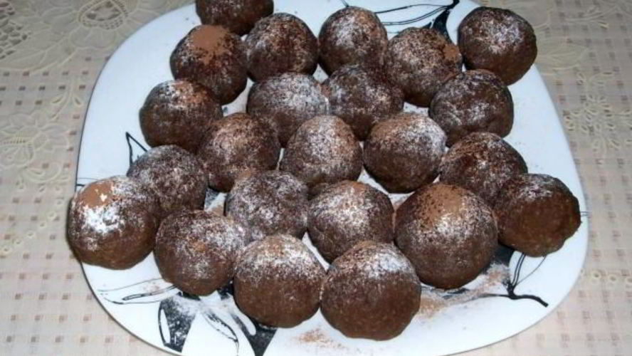 Рецепт пирожное картошка из ванильных сухарей